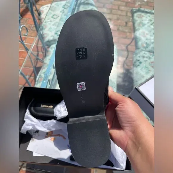 Larroude Miso Flatform Suede Clogs NIB - Picture 7 of 9